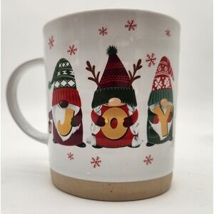 The Mistletoe Co. Christmas Gnomes JOY Mug Dishwasher‎ Microwave Safe